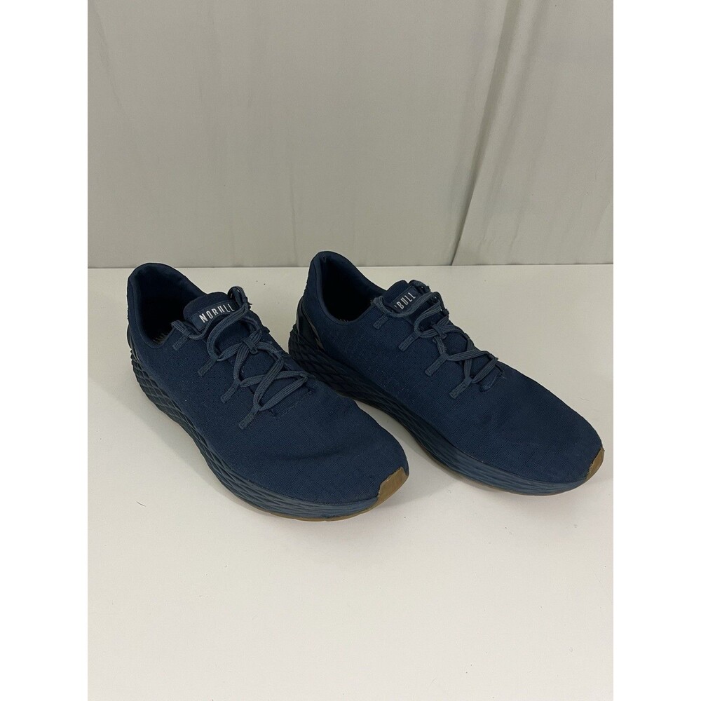 NOBULL Allday Ripstop Runner Athletic Shoes Sz M 12 W 13.5 Navy Blue Performance